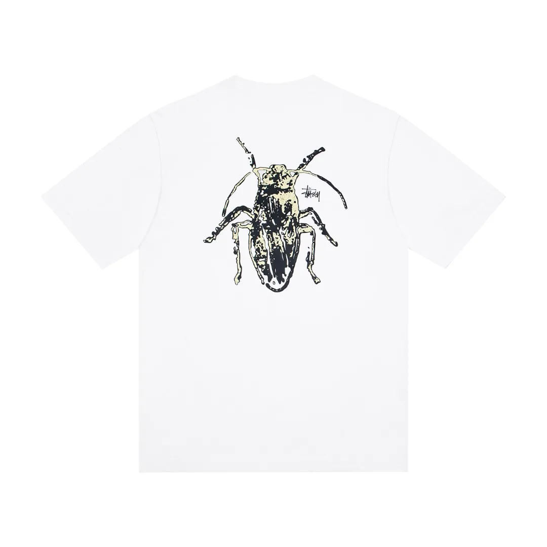 🔥 098# P55 （In Stock ） Stussy T Same Style ：Black White Size：S M L XL ： 260 ：
